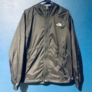 Black North Face Rain Jacket